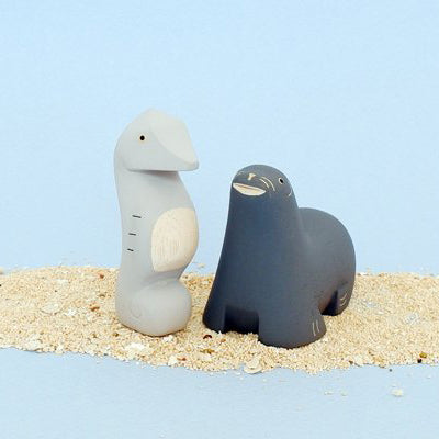 Figurine en bois – Lion de mer – Été