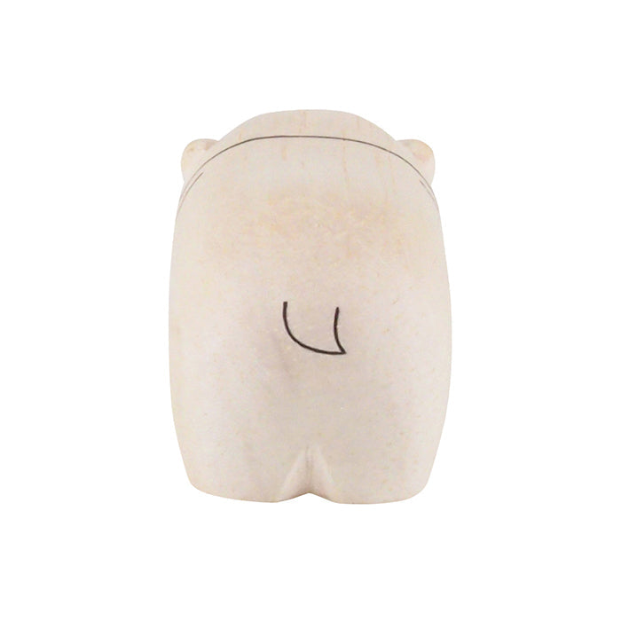 Figurine en bois – Hippopotame Enfant