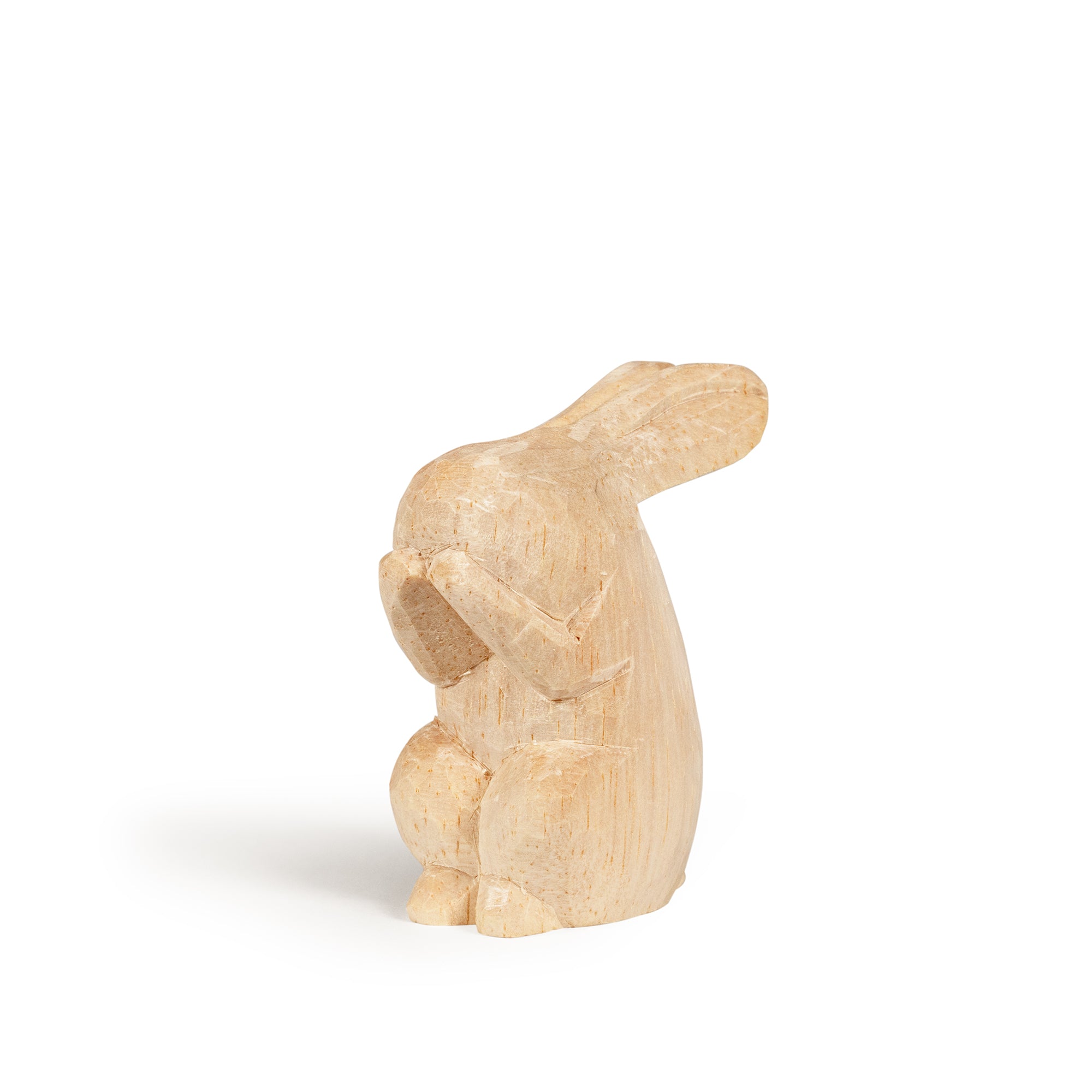 Customizable Wooden Figurine - Rabbit