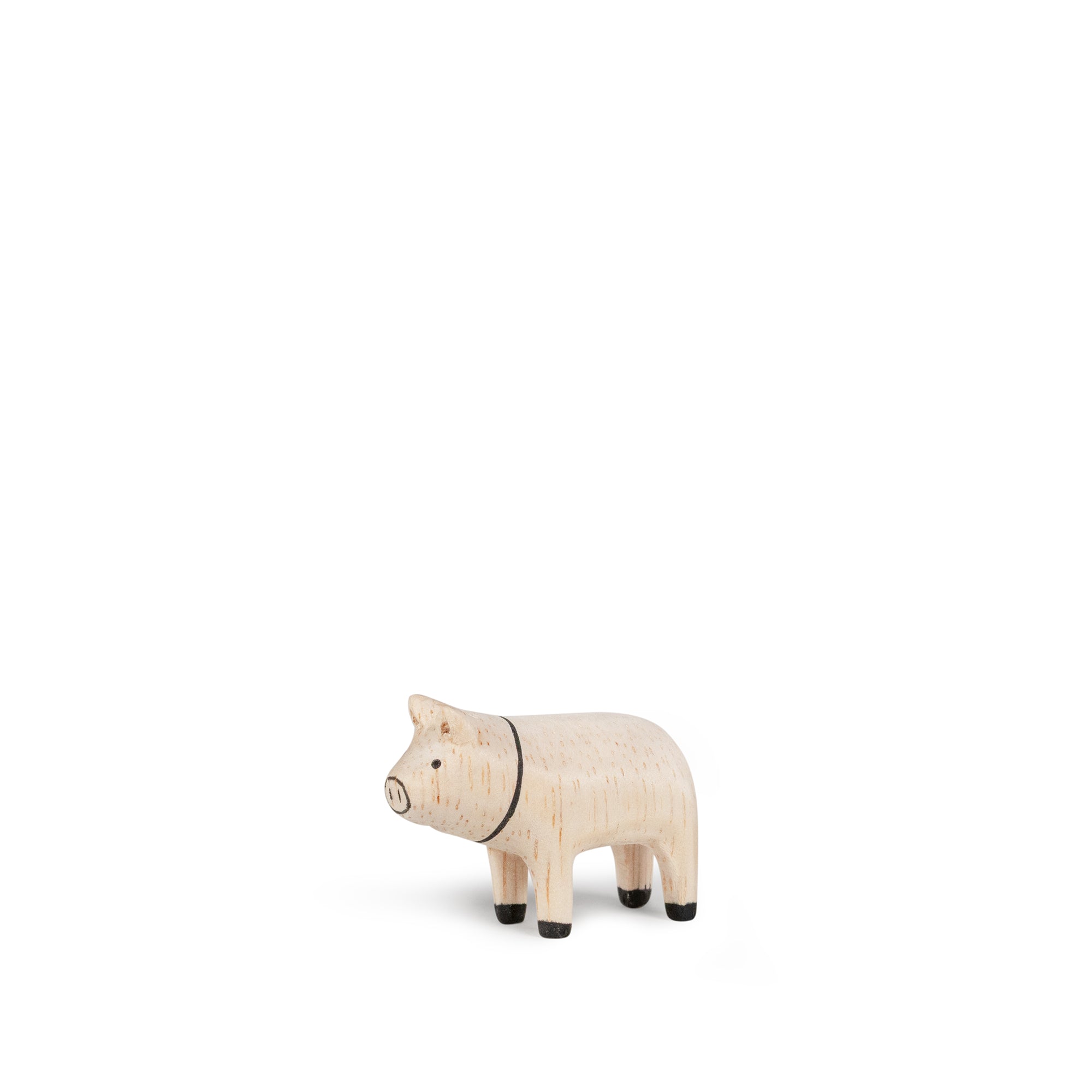 Wooden Figurine – Child Pig
