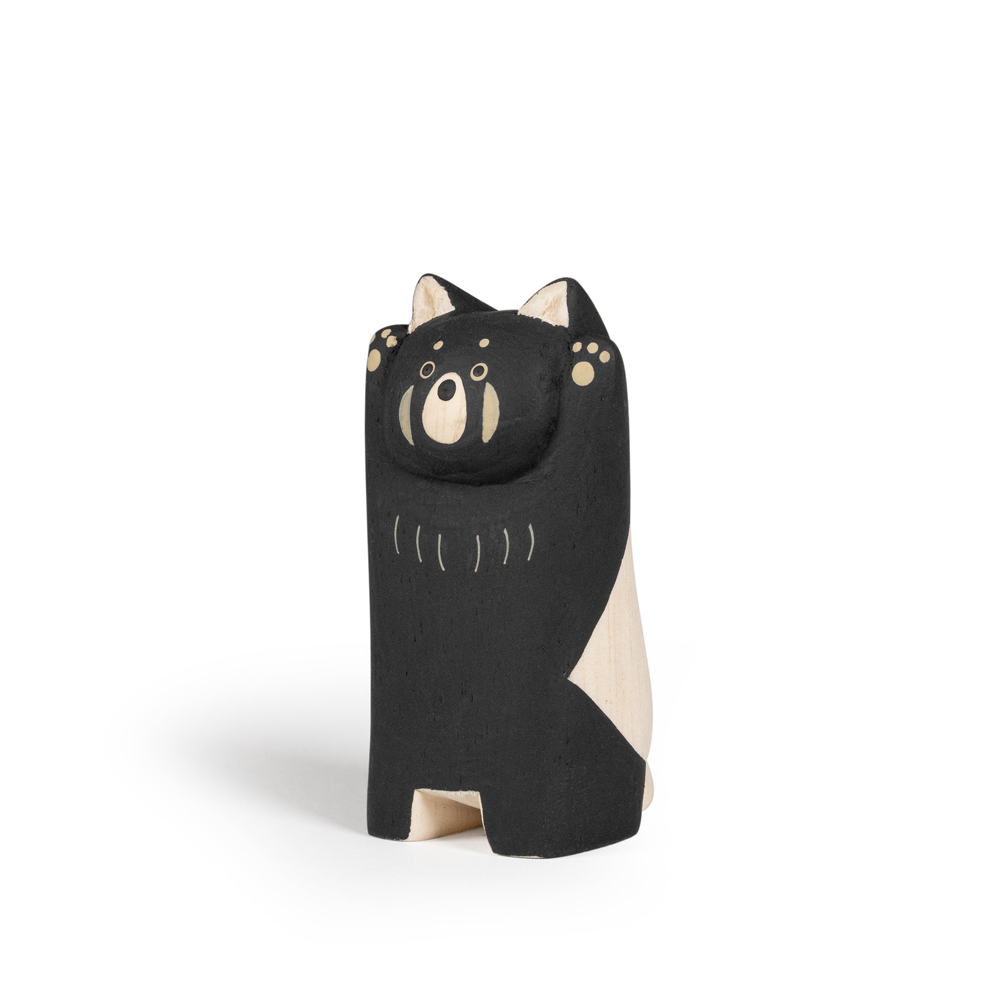 Holzfigur Roter Panda