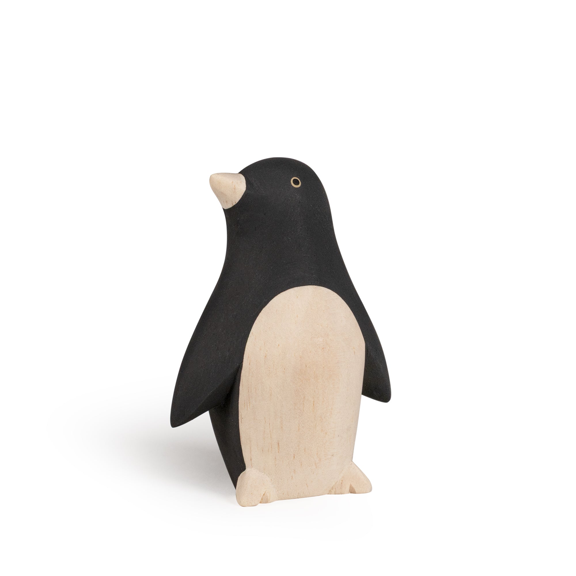 Figurine Pingouin en Bois