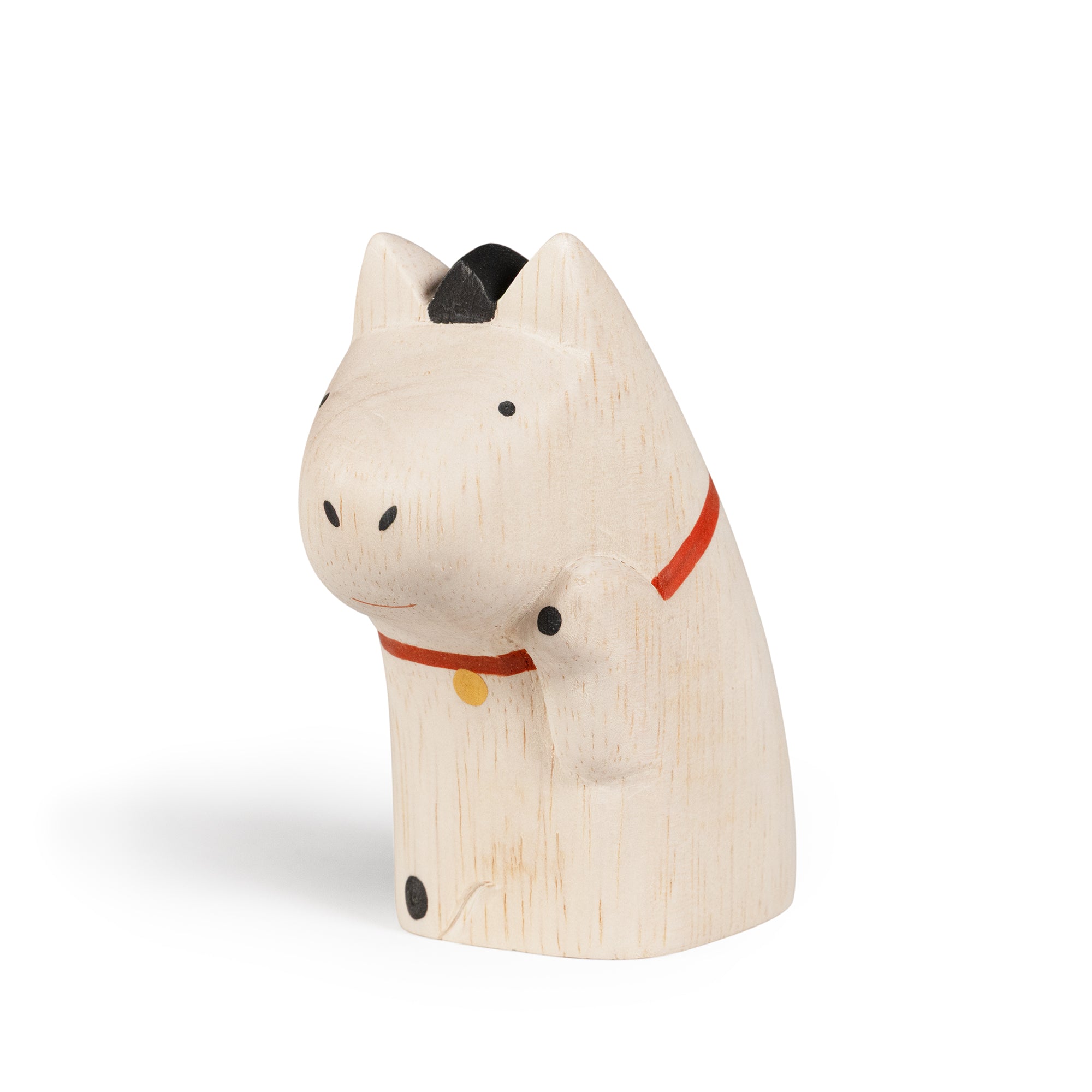 Wooden figurine – Maneki UMA – Lucky charm figurines