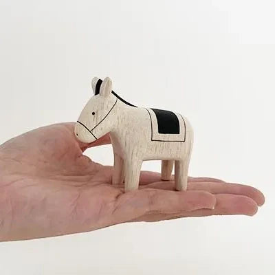 Figurine en bois – UMA noir – Collection Polepole Animal