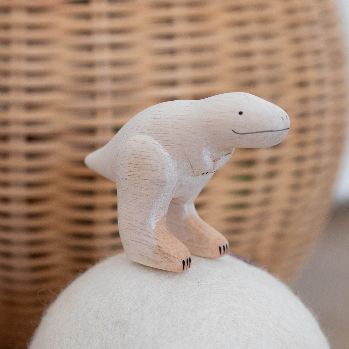 Figurine en bois – Dinosaures – Polepole (set de 9 pièces)