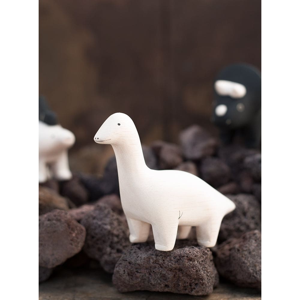 Figurine Brachiosaure en Bois