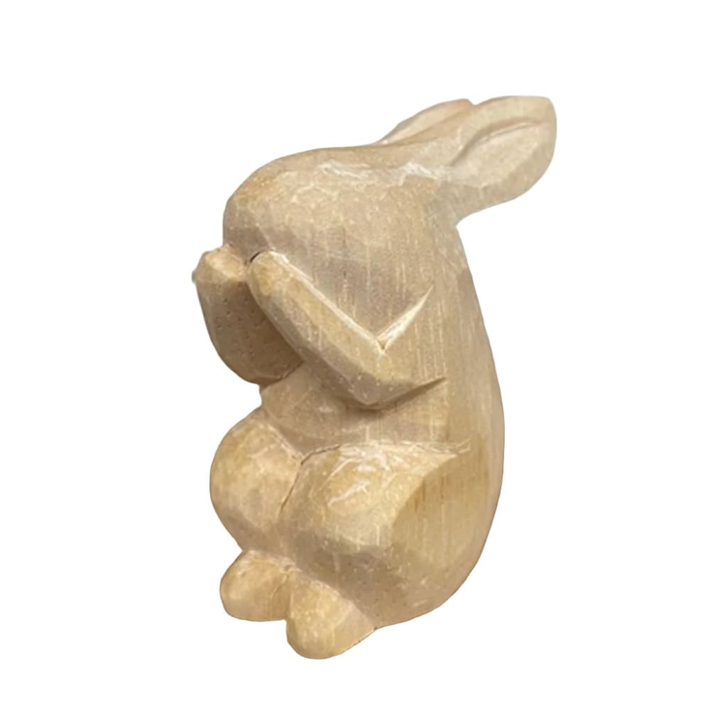 Figurine Lapin brut en Bois à Peindre