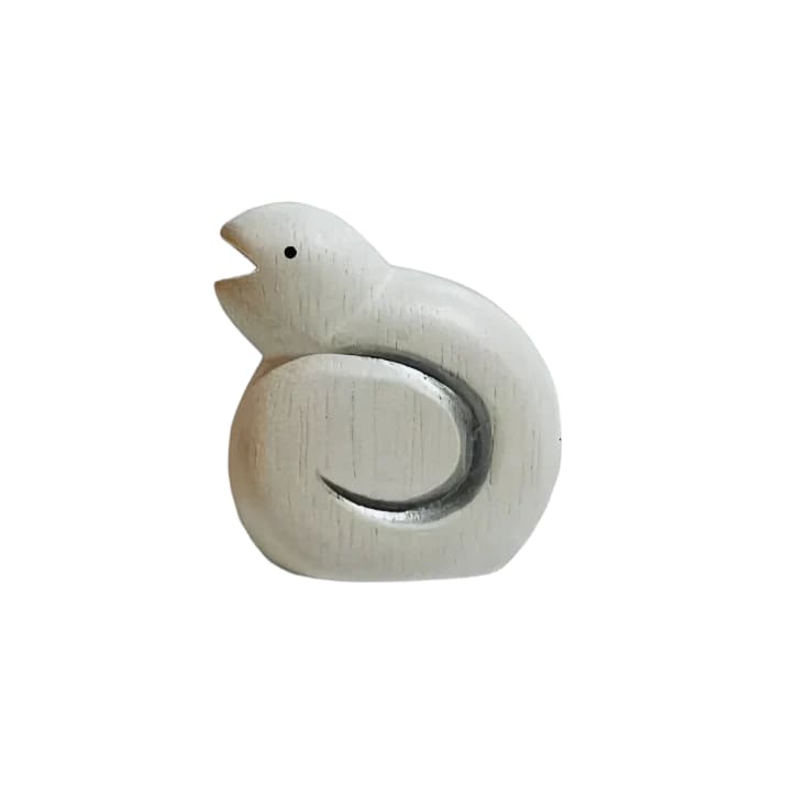 Figurine Serpent Argent