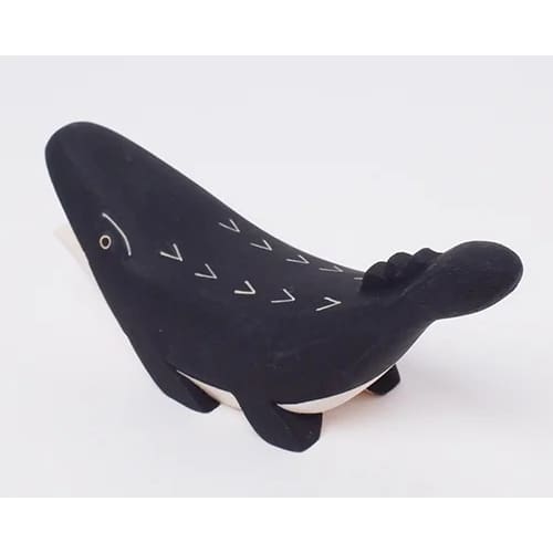 Figurine Mosasaurus en Bois