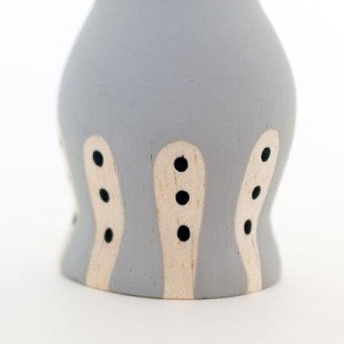Figurine Poulpe gris en Bois