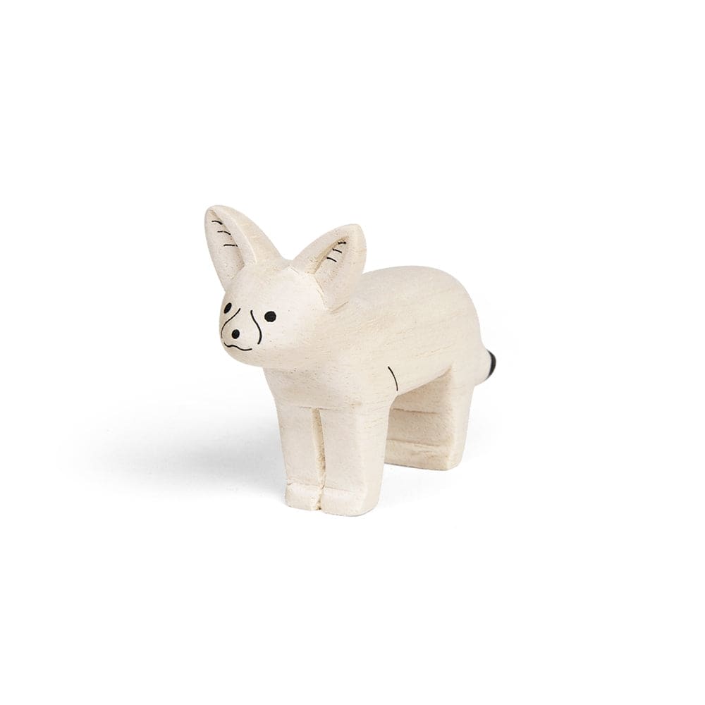 Figurine Fennec en Bois