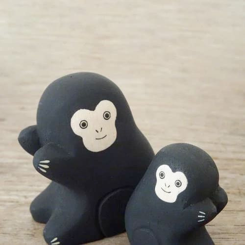 Figurine Singe en Bois