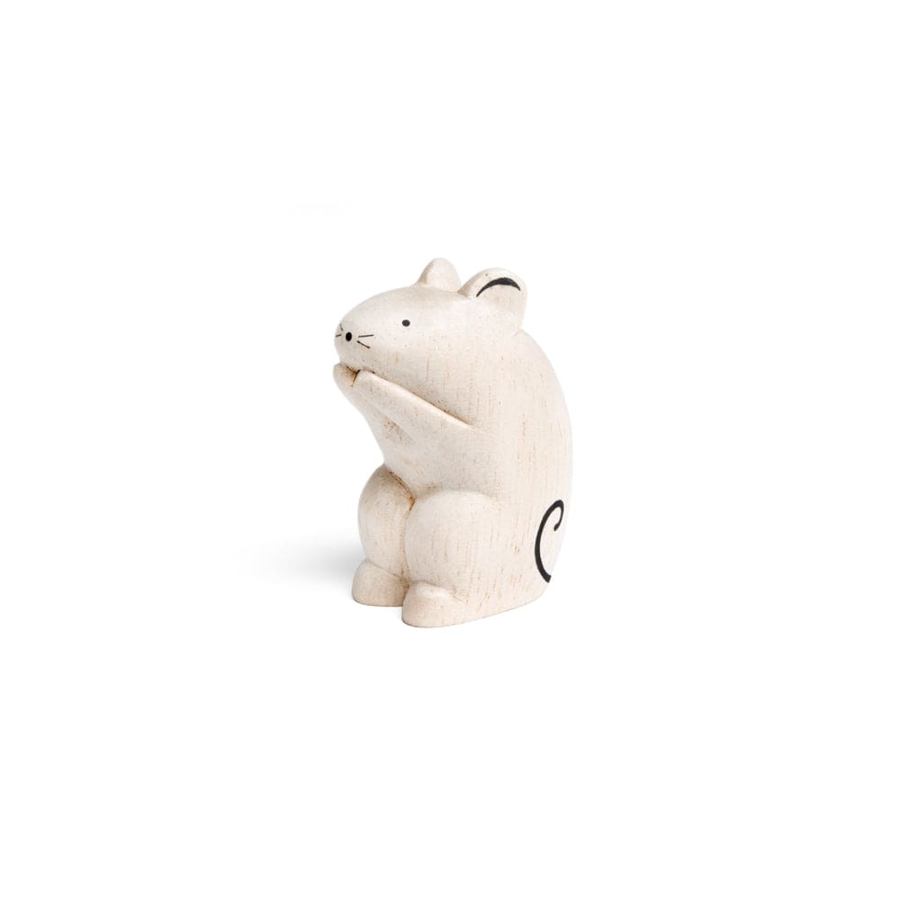 Figurine Souris en Bois | Pole Pole