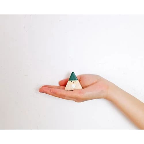Figurine Sapin Triangulaire de Noël Vert