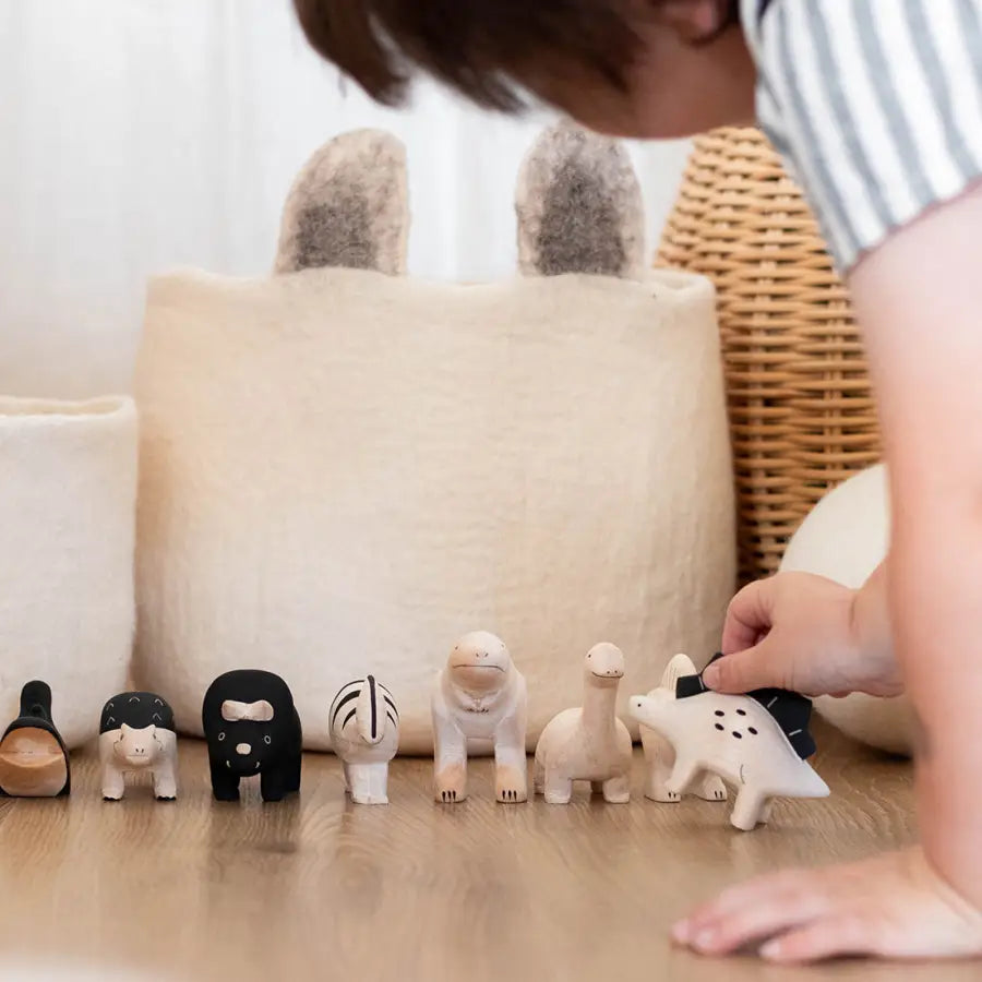 Figurine Brachiosaure en Bois - Animals