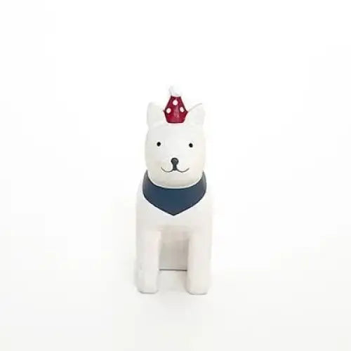 Figurine en bois – Chien Akita – Noël Polepole - FIGURINES
