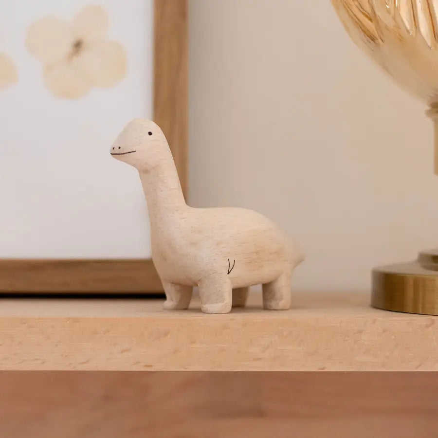 Figurine en bois – Dinosaures – Polepole (set de 9 pièces)