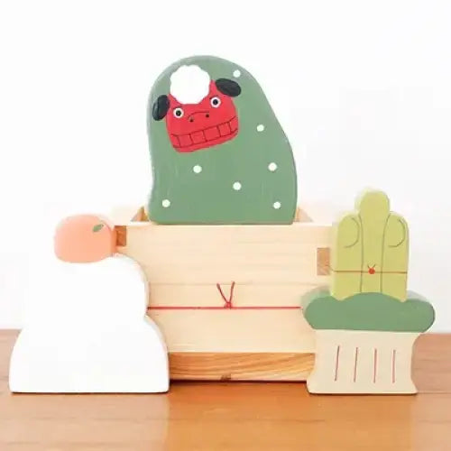 Figurine en bois – Kagami Mochi – Collection Nouvel An