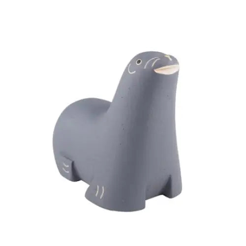 Figurine en bois – Lion de mer – Été - FIGURINES EN BOIS