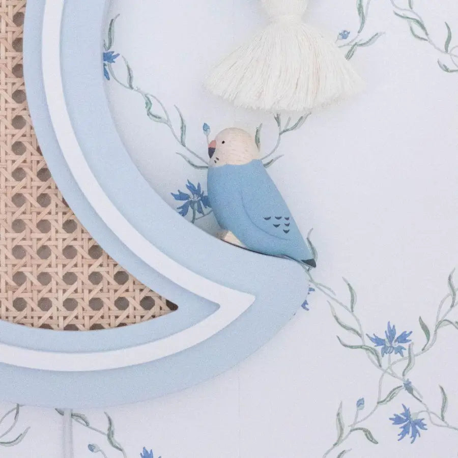 Figurine Perruche ondulée en Bois - Wodden Animal