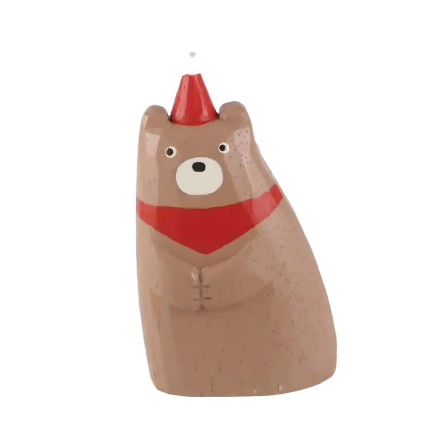 Ours de Noël Calin | T-LAB - Wodden Animal