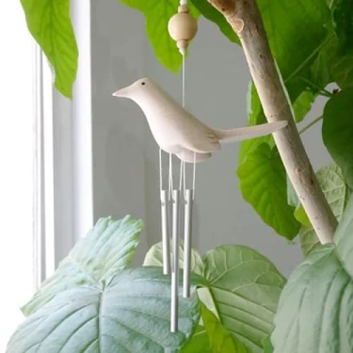 Polepole Wind Chime/ Dolphin - Wooden Animal