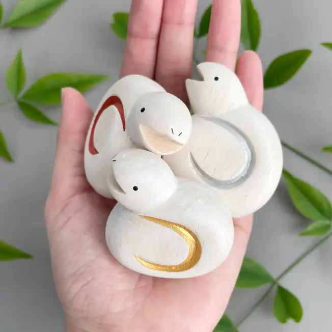 T-Lab./ Snake Fortune set (4 pieces) - Wodden Animal