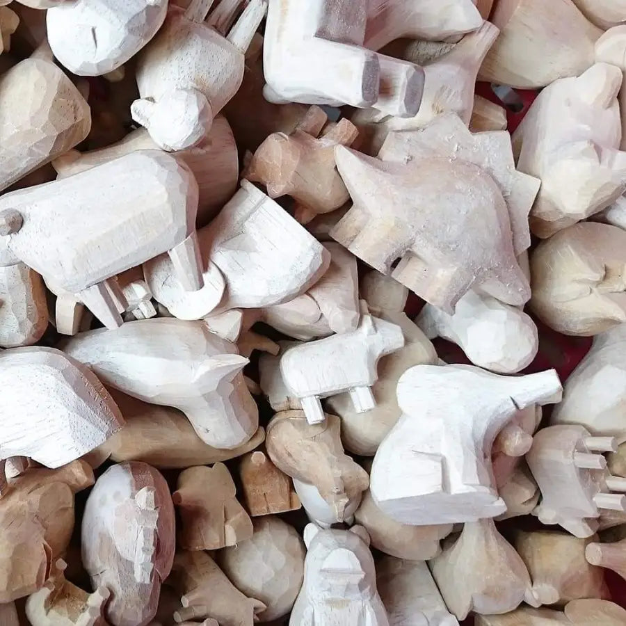 Vache en bois | PolePole - Animal en bois