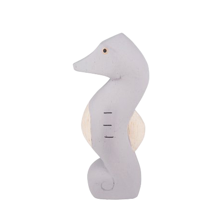 Figurine Hippocampe en Bois