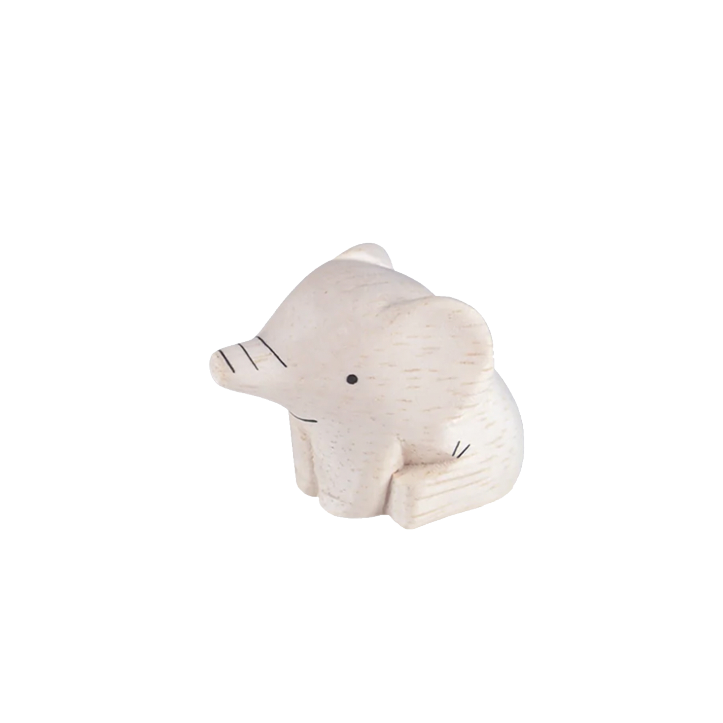 Figura infantil elefante de madera