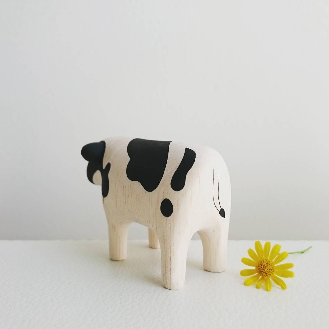 Vache en bois | PolePole