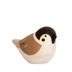 Wooden Sparrow Figurine