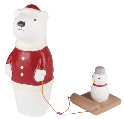 T-Lab./ Christmas polar bear Santa/ Snowman