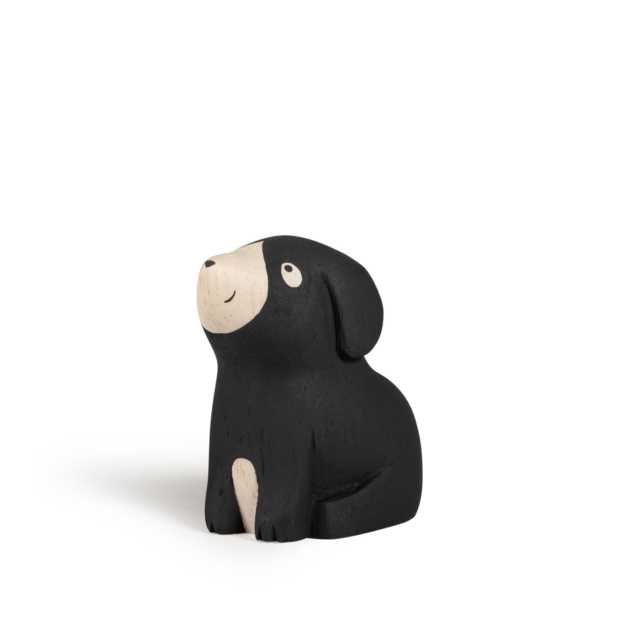 Figurine Chien Beagle en Bois