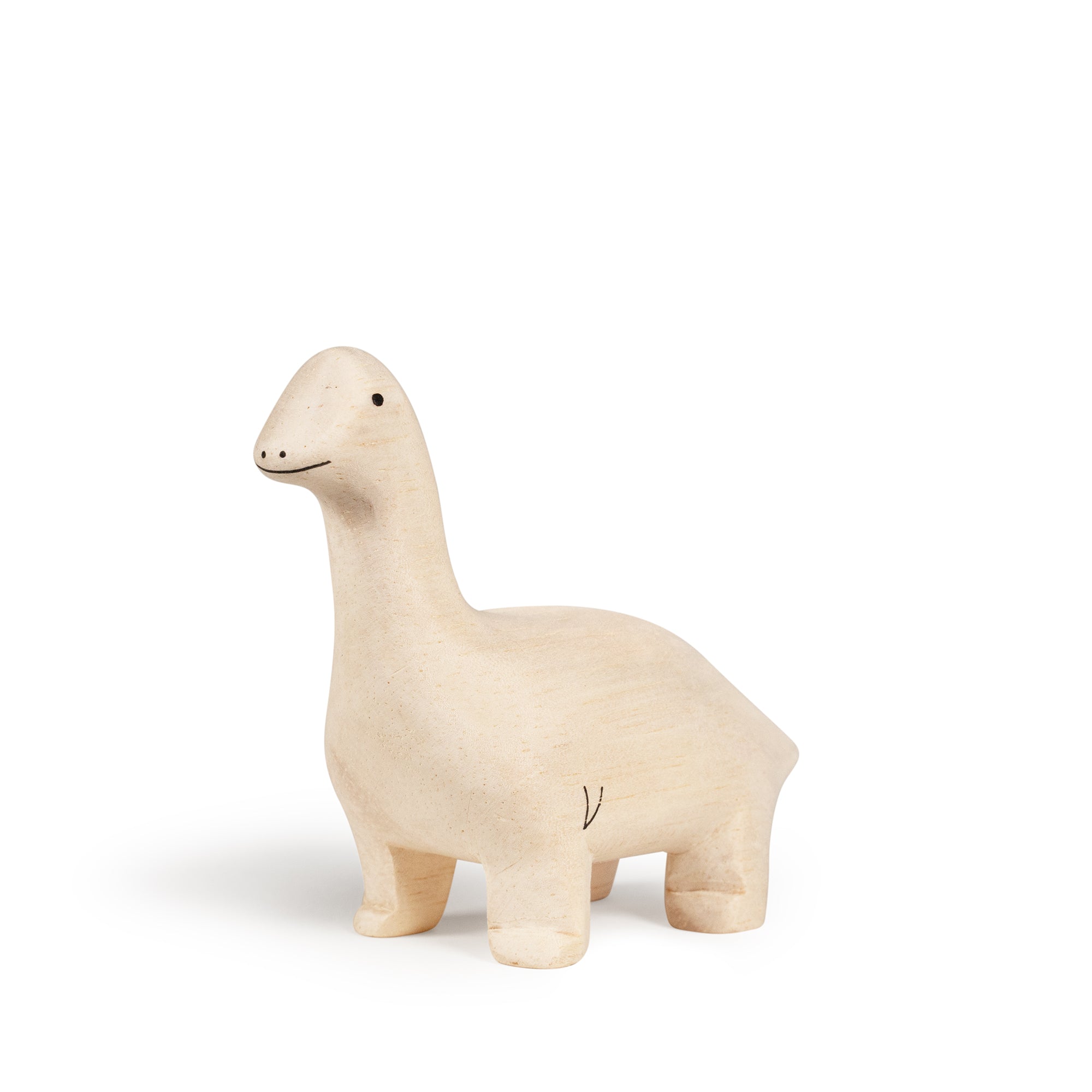Figurine Brachiosaure en Bois
