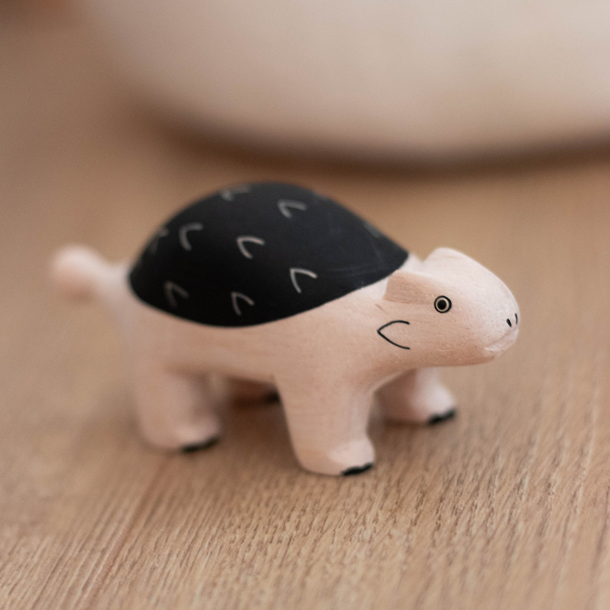 Figurine Ankylosaure en Bois