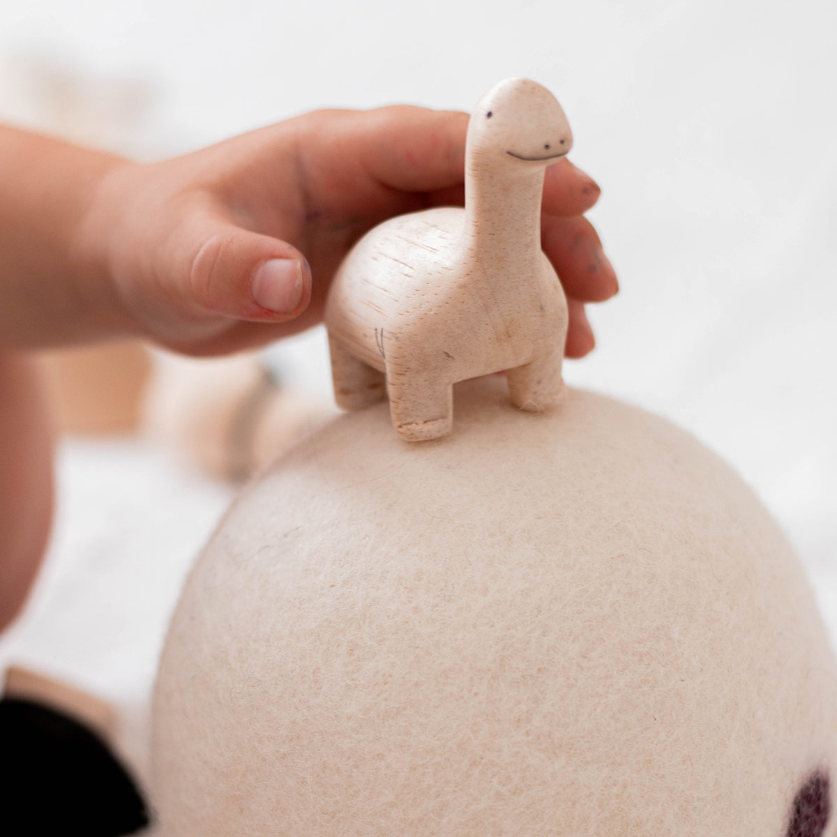 Figurine Brachiosaure en Bois