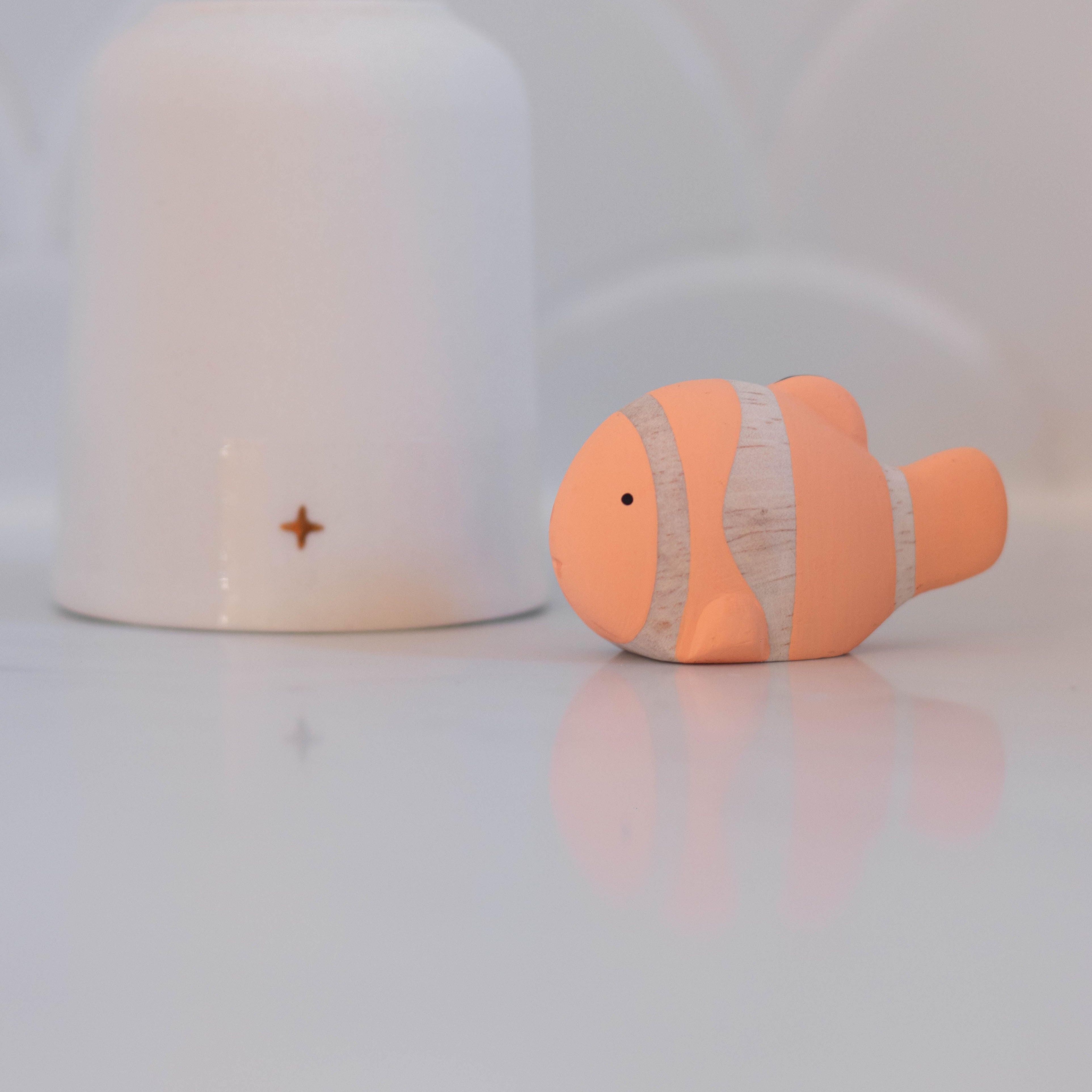 Poisson Clown en Bois Edition Summer Limited