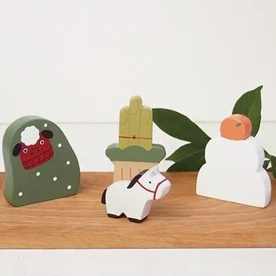 Figurine en bois – UMA – Collection Nouvel An