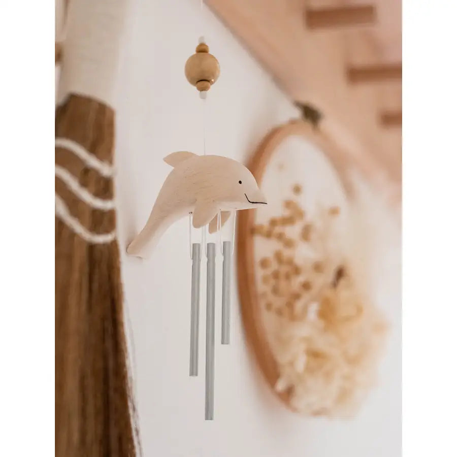 Carillon Dauphin Éolien - Wooden Animal