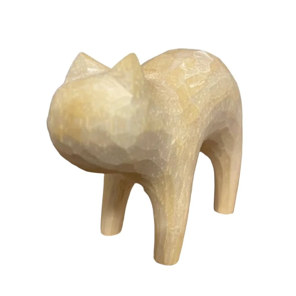 Figurine Chat brut en Bois à Peindre