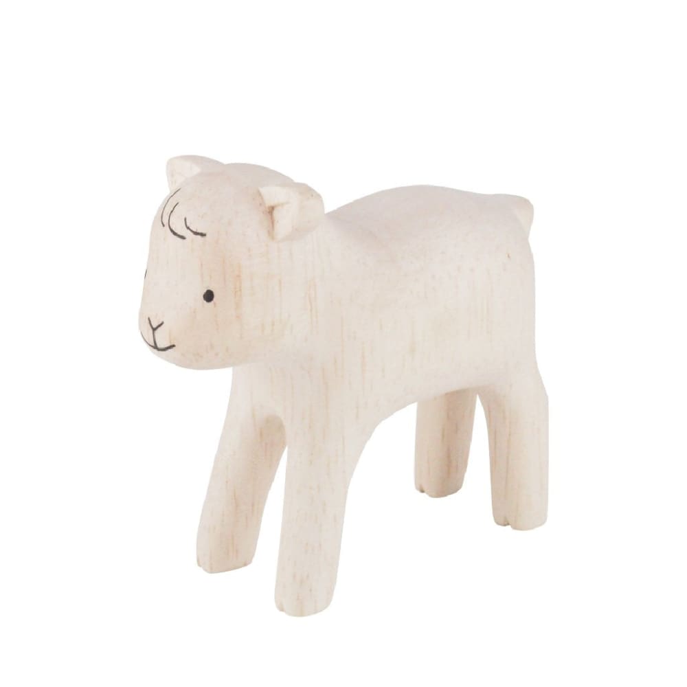 Figurine Brebis en Bois