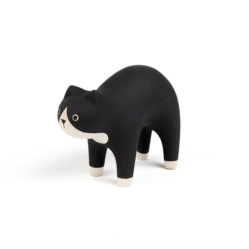 Figurine Chat Hachiware en Bois