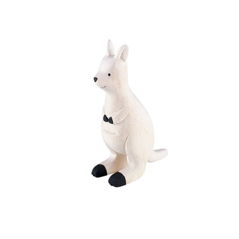 Figurine Kangourou en Bois