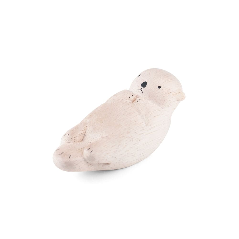 Figurine en bois - Loutre de Mer