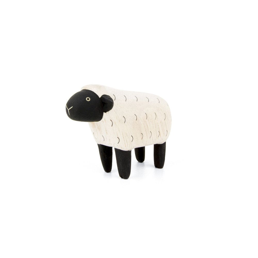 Figurine Mouton en Bois