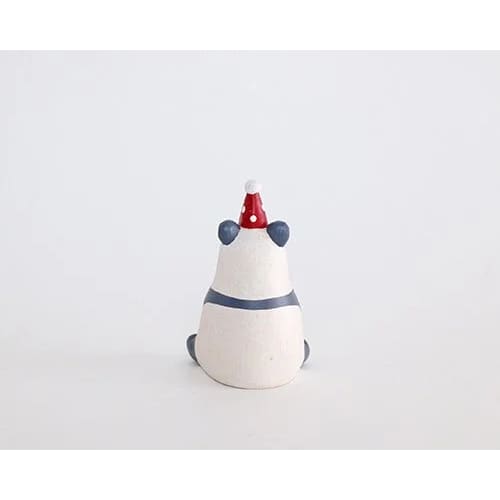 Figurine en Bois - Noël Pole pole - Panda adulte