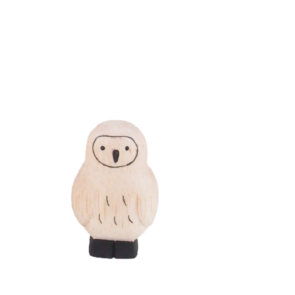 Figurine en bois Oyako - Bébé chouette