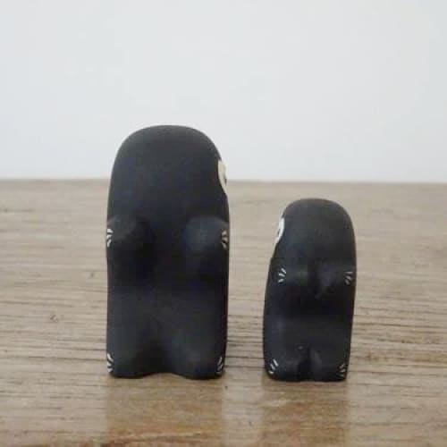 Figurine Enfant Singe en Bois