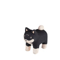 Kind Shiba-Figur aus Holz